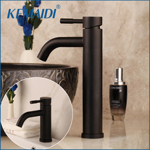 KEMAIDI Biggers Black Color Stainless Steel Bathroom Basin Faucet Single Handle Cold And Hot Water Mixer Deck Mounted Mixer Tap 2024 - buy cheap