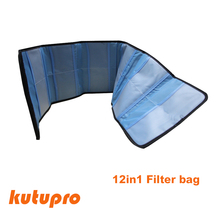 Ktutupro bolsas de filtro de lente de cámara de nailon portátil Universal para filtros de cámara de 37mm-82mm 12 monedero accesorios estuche 2024 - compra barato