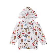 Emmaaby/осеннее хлопковое пальто с капюшоном для новорожденных мальчиков и девочек; Детские топы с капюшоном; верхняя одежда 2024 - купить недорого