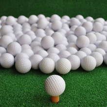 Nueva marca de envío gratis 20 unids/bolsa blanco entrenamiento Interior Exterior práctica Golf, deportes elástico suave bolas de espuma PU 2024 - compra barato