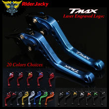 RiderJacky CNC регулируемые 14,7 см короткие рычаги тормозной муфты для Yamaha TMAX500 TMAX 500 2001-2007 2002 2003 2004 2005 2006 2024 - купить недорого