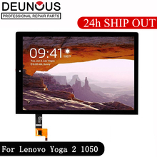 ЖК-дисплей и дигитайзер для планшета Lenovo Yoga Tablet 2 10,1, 1050F, 1050L, сенсорный экран с рамкой, 1050 дюйма 2024 - купить недорого