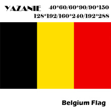 YAZANIE 60*90cm/90*150cm/120*180cm/160*240cm Belgium National Flag World Custom Cloth Flags Office/Activity/Festival/Decoration 2024 - buy cheap
