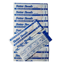 Free shipping (Size 66*19mm) 100 PCS/LOT 100% Drug Free Nasal Strips help Relief nasal congestion & Stop snoring 2024 - buy cheap