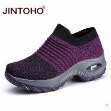 JINTOHO Brand Ladies Shoes Breathable Women Sport Shoes Outdoor Athletic Sneakers For Women 2019 Running Shoes For Women 2024 - buy cheap