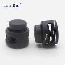 100pcs Plastic spring cord lock diy accessories bell elastic adjust stopper rope lock button seduced back guy hog nose buckle 2024 - buy cheap