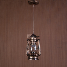 Lámpara estilo candelabro retro negro/marrón moderna, lámpara led E27 de hierro para sala de estar 2024 - compra barato