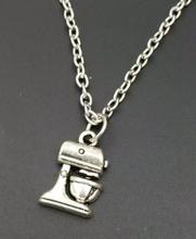 1 PCS Hot selling fashion Vintage Kitchen Mixer Baking Cooking Charms Pendant Necklace Charm 2024 - buy cheap