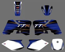 0565  NEW STYLE TEAM GRAPHICS&BACKGROUNDS DECAL STICKERS Kits for Yamaha TTR90 TTR 90 2000 2001 2002 2003 2004 2005 2006 2007 2024 - buy cheap