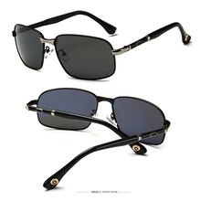 Высококачественные квадратные модные солнцезащитные очки для вождения, поляризованные зеркальные солнцезащитные очки, изготовленные на заказ, для близорукости, минус линзы по рецепту-от 1 до 6 2024 - купить недорого