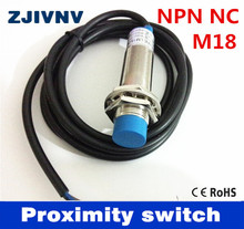 Индуктивный переключатель wanrranty M18 NPN NC, 2 года гарантии, высокое качество, соответствие стандартам СЕ, расстояние 3 провода, металлический переключатель IP67 2024 - купить недорого