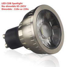 1pcs Super Bright Dimmable GU10 COB 9W 12W 15W LED Filament Bulb AC110V 220V spotlight warm White / Cold White led LIGHTING 2024 - buy cheap