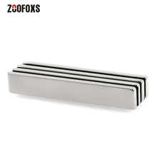 ZOOFOXS 2pcs 60x10x3/4/5mm N35 Block Strong Neodymium Magnet Rare Earth Powerful Fridge Magnets 60 x 10 x 3 / 4 / 5 mm 2024 - buy cheap