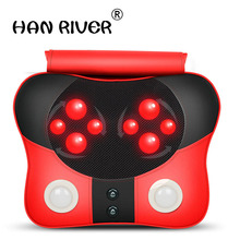 Free shipping neck massager systemic multifunctional massage pillow with lumbar cushion for leaning on of massage cushion 2024 - buy cheap