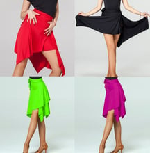 Latin Dance Skirt Adult Professional Dancing Triangle Apron Skirt Women High Quality Rumba Samba Latin Practice Dance Dress 2024 - buy cheap