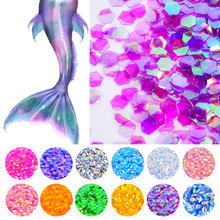 1 Bottle 2g Fish Scale Nail Sequins Mermaid Hexagon Glitter Sheets For DIY Nails Nail Art Tips Decorations 2024 - buy cheap