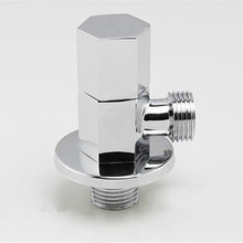 European copper chrome home improvement building materials plumbing bathroom hardware accessories triangle valve faucet angle va 2024 - buy cheap
