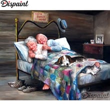 Pintura completa quadrada/redonda 5d "diy pintura de diamante" casal dormir "bordado ponto cruz 3d decoração de casa a11041 2024 - compre barato