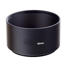 62mm black long Metal LENS HOOD for canon nikon For s&ny 62mm lens 2024 - buy cheap