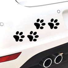Little Pets Paw Print car stickers and decals funny car stickers for car styling Waterproof vinyl car wrap decoration covers 2024 - buy cheap