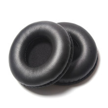 2Pcs/Set 65mm Black Replacement Ear Pads Headphones Pads Foam Sponge Cover Repair Ear Pads For Headphone ATH-SJ1 ATH-200AV 2024 - buy cheap