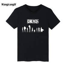 One Piece Luffy t shirt casual short sleeve tshirt homme o neck streetwear t-shirt boys clothes anime summer t shirts tops Tee 2024 - buy cheap