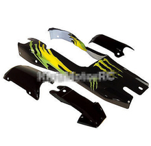 New Pre Painted King Motor Buggy Body PC 1/5 Scale Fits HPI Baja 5b SS 2.0 Rovan 2024 - buy cheap