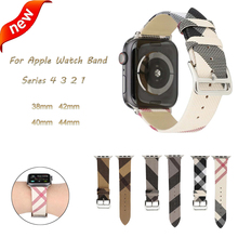 Genuine Leather strap For Apple Watch Band 44mm 40mm 42mm 38mm Loop Bracelet Band For iwatch 4 3 2 1 Wrist watchband accessories 2024 - buy cheap