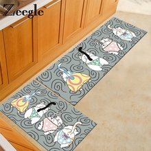 Zeegle Anti-slip Kitchen Mats Entrance Doormats Soft Bathroom Carpets Child Room Rugs Bedroom Floor Carpets Absorbent Floor Mats 2024 - buy cheap