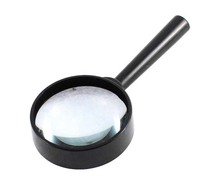 Plastic Rim 50mm Lens 10X Handheld Magnifier Reading Magnifying Glass Jewelry Loupe 2024 - buy cheap