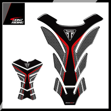 Для Triumph 675R Tiger 800 XC speed Triple Tankpad 3D мотоциклетный Танк Pad Защитная Наклейка Наклейки 2024 - купить недорого