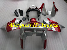 Kit de carenagem customizado de motocicleta, para kawasaki ninja zx9r 1998 1999 zx9r 98 99, conjunto de carenagens em abs vermelho e prata com presentes sd15 2024 - compre barato