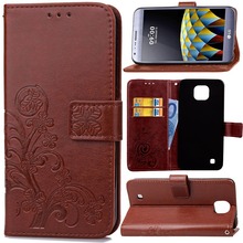 For LG X Cam K580 flip Case Soft PU Leather cover Wallet Phone bag shell for LG X Cam K580DS cover stand with card slot case 2024 - buy cheap