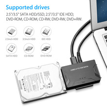Convertidor USB 3,0 a IDE SATA, adaptador externo de disco duro, Kit de Cable de 2,5 "y 3,5", DOM668 2024 - compra barato