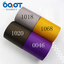 OOOT BAORJCT 178032 50mm10yard Solid Color Ribbons Thermal transfer Printed grosgrain Wedding Accessories DIY handmade material 2024 - buy cheap