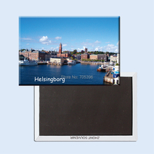 Туристические магниты для холодильника 78*54 мм, Шведский магнит для холодильника helsingборга, сувенирные подарки 20972 2024 - купить недорого