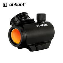 ohhunt Low Power Compact 1X21 3 MOA Red Dot Sight Scope Weaver 20mm Mount Hunting Scopes 2024 - buy cheap