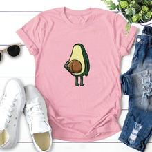 Avocado 90s clothes t shirt shirts t-shirt women harajuku top tee femle friend femme kawaii ulzzang grunge Graphic korean tshirt 2024 - buy cheap