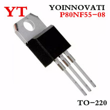 10 unids/lote P80NF55 P80NF55-08 MOSFET N-CH 55V 80A-220 mejor calidad 2024 - compra barato