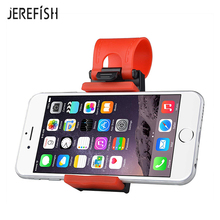 JEREFISH Car Mount Silicone Car Steering Wheel Mount Holder for xiaomi Huawei iPhone X 8 7 Car Phone Holder Stand for Samsung S9 2024 - buy cheap