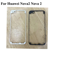 Передняя панель корпуса ободок ЖК-дисплея Лицевая панель рамка (без ЖК-дисплея) для Huawei Nova2 Nova 2 2024 - купить недорого
