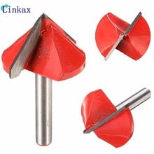 90 Degree Tungsten Steel CNC Router Engraving Wood Working Tool V Groove Bit 6x32mm 2024 - buy cheap