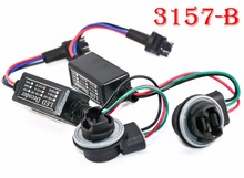 2PCS 3157-B 1157 LED Bulb Power 8W Error Free Canbus Canceler Adapter Decoder Fog Turn Brake Signal Anti-Hyper Flashing Blinking 2024 - buy cheap