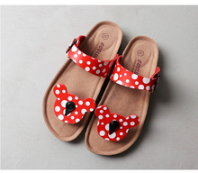 Fashion High Quality Cowhide insoles Women Slippers Flip Flops Summer Beach Cork Slippers Women Flats Sandals  Plus Size 36-41 2024 - buy cheap