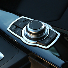 Pegatinas decorativas de botones Multimedia para coche, accesorios para BMW X1, X3, X5, X6, E70, E83, E90, E91, F15, F16, F20, F21, F30, F10 2024 - compra barato