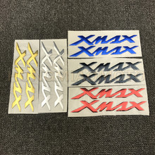 Free shipping Motorcycle Raised Tank Emblem Badge Decal 3D Logo "XMAX" Sticker For Yamaha X-MAX XMAX 125 250 400 2024 - buy cheap