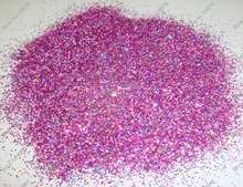 Láser holográfico para decoración de uñas, purpurina brillante de Color lila, polvo para decoración de uñas, manualidades de purpurina, 50 gramos, 1/64 pulgadas (0,4mm), 015 2024 - compra barato