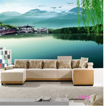 Beibehang-papel pintado con gran mural para sala de estar, dormitorio, sofá, flor, rosa, sin costuras, papel de pared 2024 - compra barato