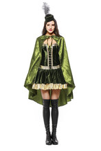 Adult Sexy Robin Hood Costume Ladies Halloween Cosplay Forest Hunter Pirate Fancy Dress+Hat 2024 - buy cheap