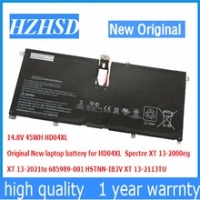 14.8V 45WH HD04XL Original New HD04XL laptop battery for Spectre XT 13-2000eg  XT 13-2021tu 685989-001 HSTNN-IB3V XT 13-2113T 2024 - buy cheap